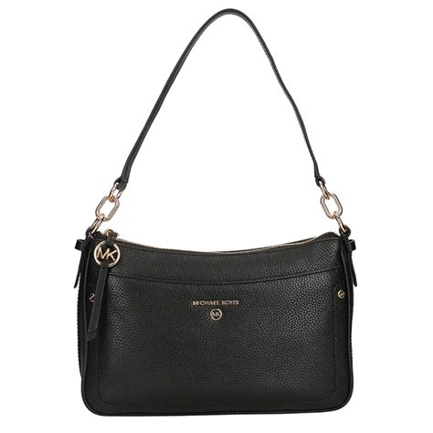 michael kors black pochette